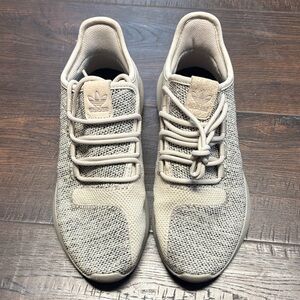 Adidas tubular youth size 4.5 Cream Knit Sneakers